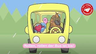 Rollen, rollen der Bus ist los!  Coole Kinderlieder von Schnabi Schnabel zum Tanzen & Spaß haben!