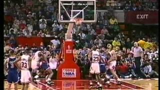 Michael Jordan 54 pts, playoffs 1993 bulls vs knicks game 4