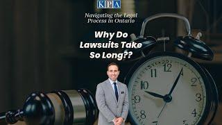 Why Do Lawsuits Take So Long in Ontario?? #law #court #lawsuit