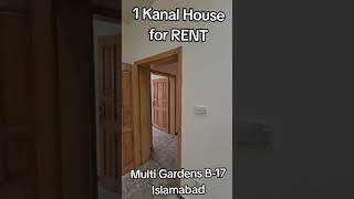 1 Kanal house for sale | Multi Gardens B17 | Yousaf Real Estatewala