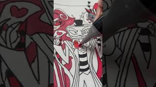 Drawing the Vees from Hazbin Hotel #drawing #art #hazbinhotel #vees