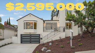 What does $2,595,000 get you in San Diego, CA? | Mission Hills | Home Tour | 2,370 SF