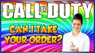 Taking Fast Food Orders on Call of Duty! #2