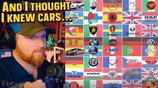 American Mind Blown by How Many European Car Brands there are..