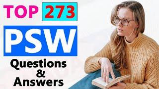 PSW Exam vary  important Question & Answer