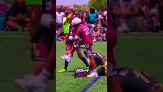 top 8 wrs in aj greene youth