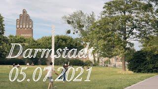  [4K감성] 05.07.2021 Video Diary in #Darmstadt #Mathildenhöhe 월요일부터 여행가고 싶으면 오또카즤 #다름슈타트 퇴근하고 급방문