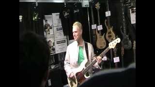 Paul Turner of Jamiroquai plays "All Good in the Hood" at London Bass Guitar Show 2012