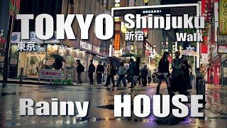 雨の新宿 / Rainy night walk in Shinjuku, Tokyo, Japan, Relaxing House ( November 2, 2024 )