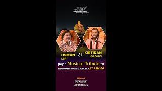 Osman Mir and Kirtidan Gadhvi pay a musical tribute to Pramukh Swami Maharaj at PSM100