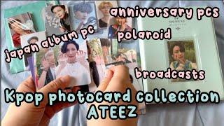 Kpop photocard collection haul tour: ATEEZ