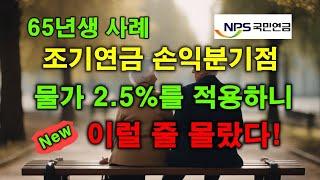 물가 2.5%를 적용하니/손익분기점 얼마나 당겨졌나?