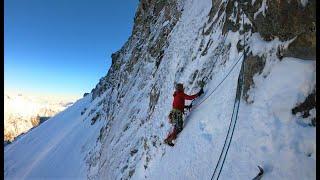 Darrans Winter Climbing: First Ascent on Mount Crosscut