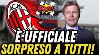 ESPLOSIONE A MILANO! FIRMA UFFICIALE CON IL MILAN: TIFOSI IN DELIRIO! NOTIZIE IMPERDIBILI! MILANO