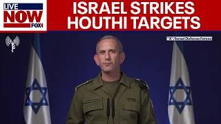 BREAKING: Israel strikes Houthi targets in Yemen | LiveNOW from FOX