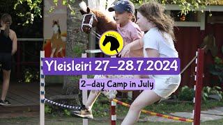 2-day Camp 27-28.7.2024 // Semina's Hobbyhorse Camps