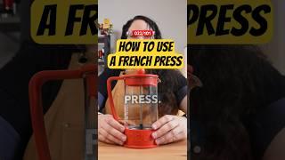 How to Use a French Press - 101 Ways to Enjoy Coffee at Home! #coffee