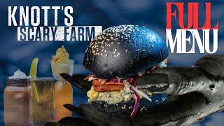 Knott's Scary Farm | Food and Beverage Menu | Dining Plan Options 2024