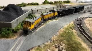 Z-scale model railroad industries