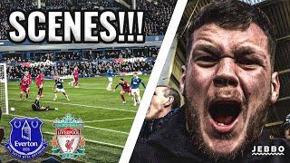 ABSOLUTE SCENES!! EVERTON CRUSH LIVERPOOL'S TITLE HOPES! | EVERTON 2 VS 0 LIVERPOOL | MATCHDAY VLOG