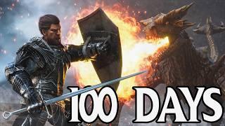 I Spent 100 Days In Ark With The Strongest Dragons!