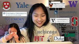 COLLEGE DECISION REACTIONS 2020 | (IVYs, Stanford, Vanderbilt, UChicago, MIT, Emory, Duke)