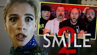 Better than the first?? First time watching Smile 2 movie reaction