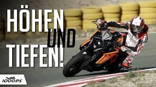 Wo viel Licht ist, ist auch Schatten! Die KTM 1390 Super Duke R eine Saison im Dauer Test