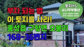 19. 전원주택겸 투자용토지.홍성읍 구항면 오봉리 420평 매매