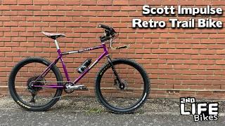 Scott Impulse Retro Trail Bike - Restoration MTB Build