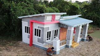 Primitive Daily life - Build A Beautiful One-Story Modern Style House