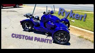 Custom Candy Painted Can Am Ryker MUST SEE