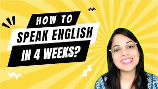 1 MONTH ENGLISH SPEAKING CHALLENGE | Speak fluent English in 4 weeks @discoverlearn4149