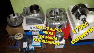 FROM STA.MARIA PANGGASINAN TMX125 ALPHA CONVERT TO 175cc