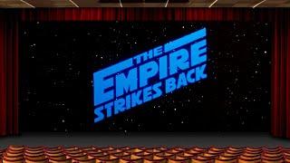 Cinema at home: The Empire Strikes Back (recreating Odeon cinema 1980 intro reel)