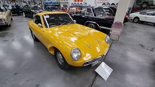 Classic vehicle - Swallow Flamingo car at Isle of Man Motor Museum - Jurby, Isle of Man