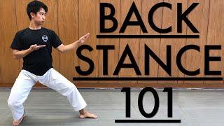 【KARATE TUTORIAL】Kokutsu Dachi (Back Stance) 101