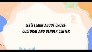 Cross-Cultural and Gender Center