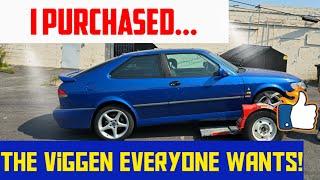 I Bought a RARE Find! Lighting Blue Saab 9-3 Viggen Coupe!