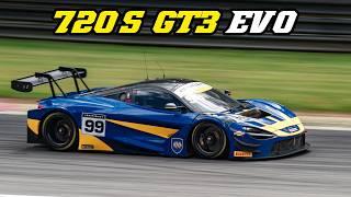 2024 McLaren 720s GT3 evo | Racing at Spa British GT