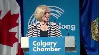 Premier Notley: Calgary Chamber of Commerce Speech - Oct 9, 2015