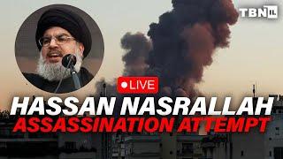 BREAKING NEWS: Assassination Attempt Of Hezbollah Chief Hassan Nasrallah In Beirut | TBN Israel