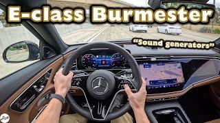 2024 Mercedes-Benz E-class – Burmester 4D Surround Sound 17-speaker Audio System Review