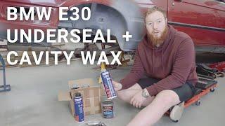 Dinitrol 447 Underseal & ML3125 Cavity Wax Review [BMW E30 Underbody Restoration + Protection] 020