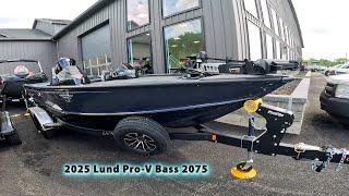 Catch Lots of Fish in the New 2025 Lund Pro-V Bass 2075!