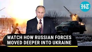 Russian Army bombs Donetsk frontline with all might | Watch How Ukrainian Resistance Broke