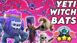 Dominant TH13 Yeti Witch Bat Attack Guide | Easiest & Most Powerful Town Hall 13 Strategy 2024