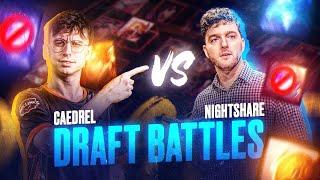 CAEDREL PREDICTS WORLDS META | Draft Battles vs NIGHTSHARE