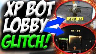 XP BOT LOBBY GLITCH! FAST MAX RANK XP GLITCH IN COLD WAR! BLACK OPS COLD WAR XP GLITCH!