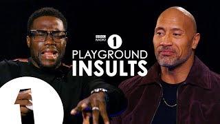 Dwayne Johnson and Kevin Hart Insult Each Other | CONTAINS STRONG LANGUAGE!